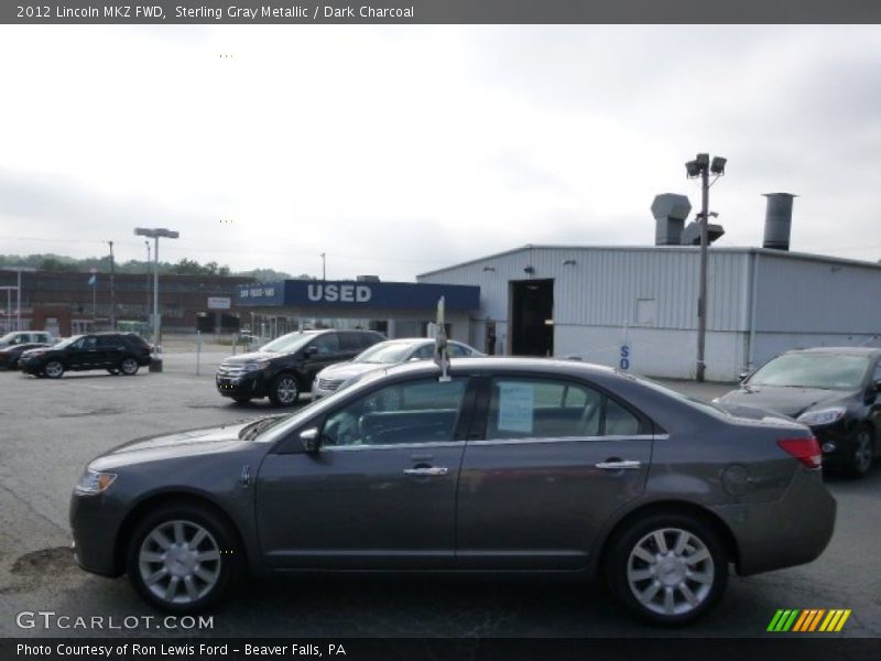 Sterling Gray Metallic / Dark Charcoal 2012 Lincoln MKZ FWD