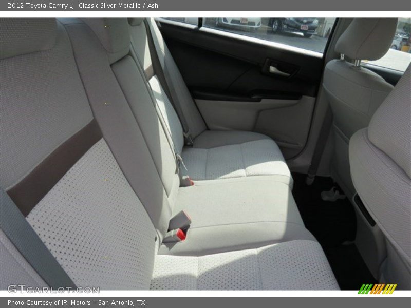 Classic Silver Metallic / Ash 2012 Toyota Camry L
