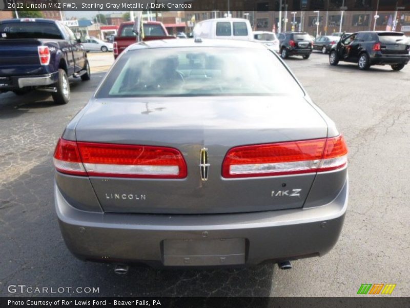 Sterling Gray Metallic / Dark Charcoal 2012 Lincoln MKZ FWD