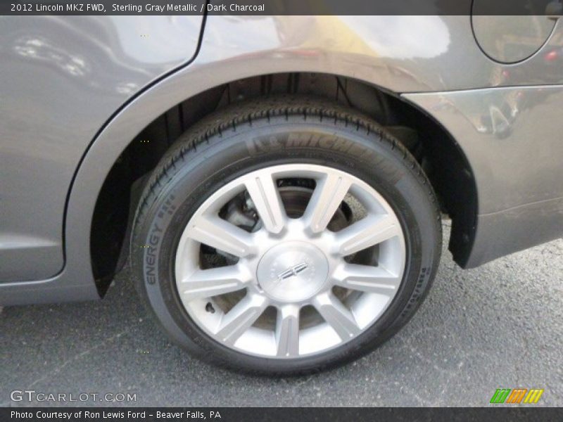 Sterling Gray Metallic / Dark Charcoal 2012 Lincoln MKZ FWD