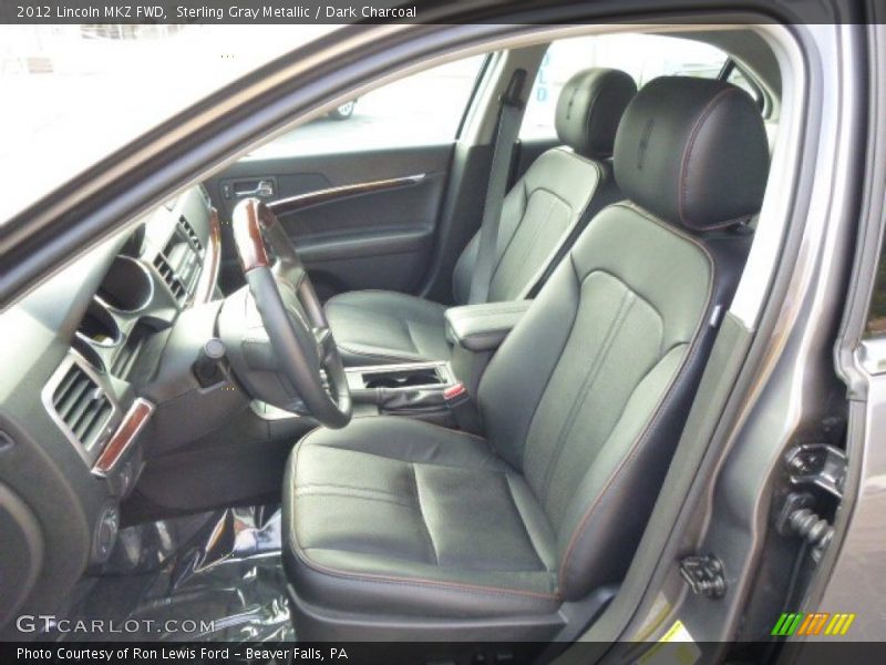 Sterling Gray Metallic / Dark Charcoal 2012 Lincoln MKZ FWD