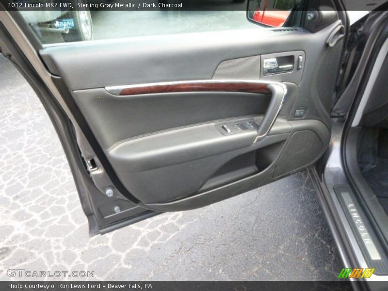 Sterling Gray Metallic / Dark Charcoal 2012 Lincoln MKZ FWD