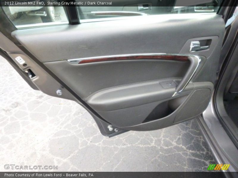 Sterling Gray Metallic / Dark Charcoal 2012 Lincoln MKZ FWD