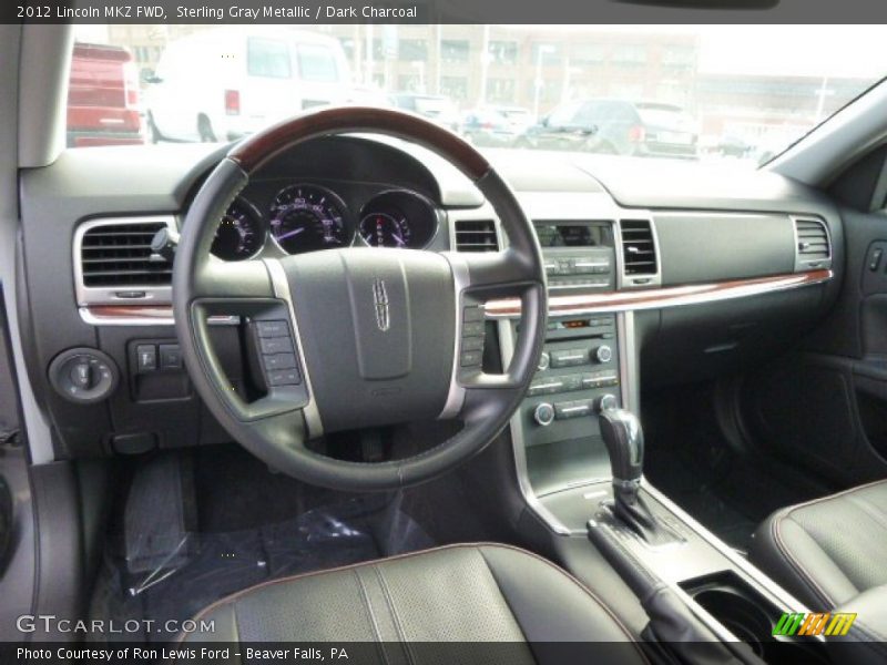 Sterling Gray Metallic / Dark Charcoal 2012 Lincoln MKZ FWD