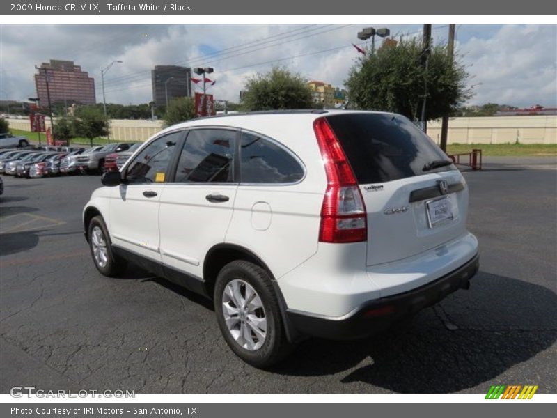 Taffeta White / Black 2009 Honda CR-V LX