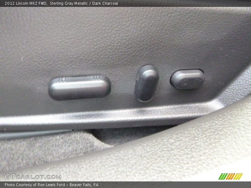 Sterling Gray Metallic / Dark Charcoal 2012 Lincoln MKZ FWD