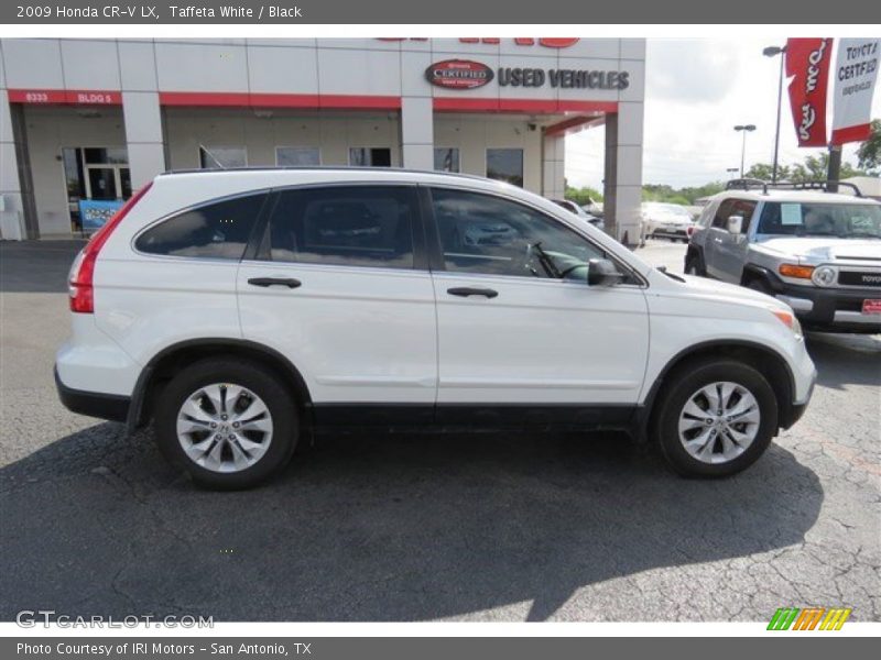 Taffeta White / Black 2009 Honda CR-V LX