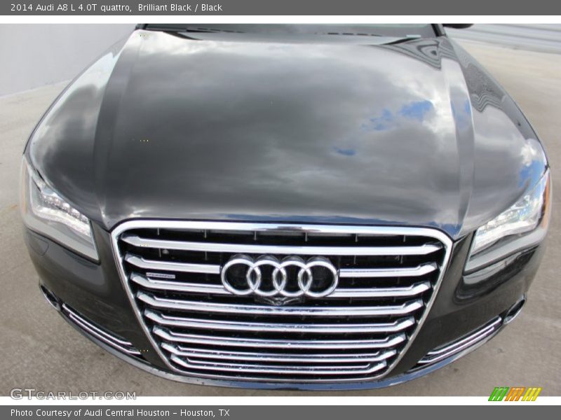 Brilliant Black / Black 2014 Audi A8 L 4.0T quattro