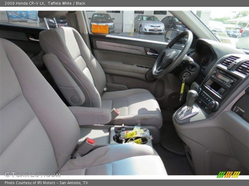 Taffeta White / Black 2009 Honda CR-V LX