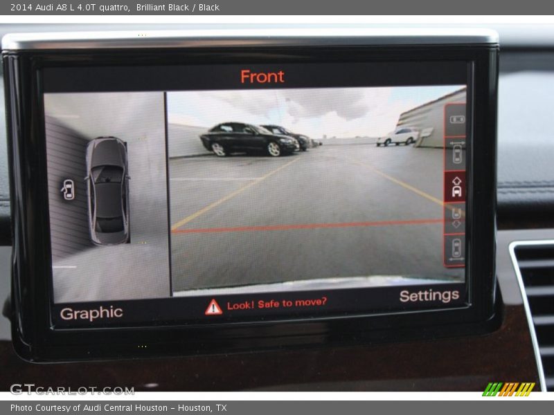 Brilliant Black / Black 2014 Audi A8 L 4.0T quattro