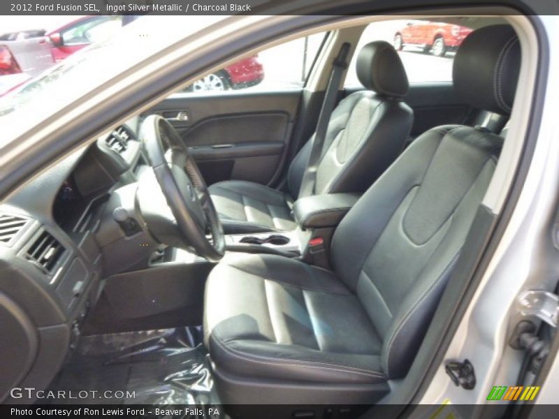 Ingot Silver Metallic / Charcoal Black 2012 Ford Fusion SEL