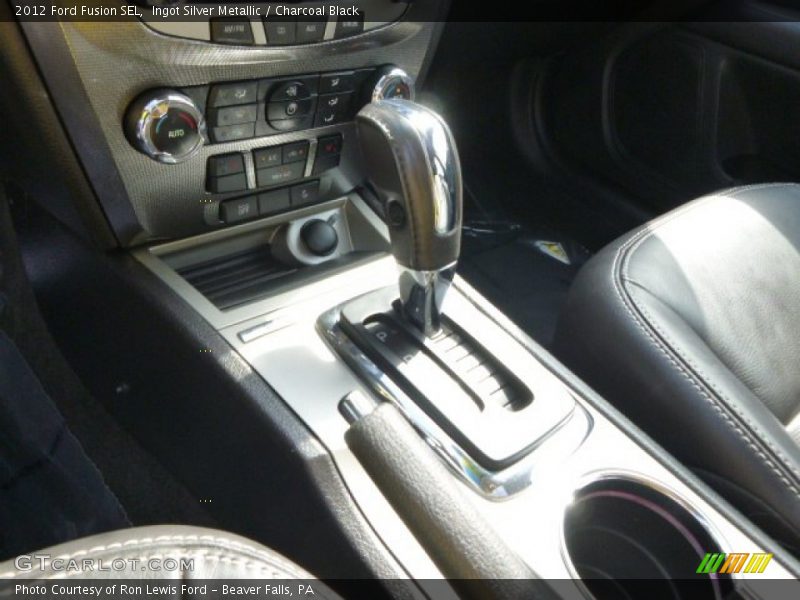 Ingot Silver Metallic / Charcoal Black 2012 Ford Fusion SEL