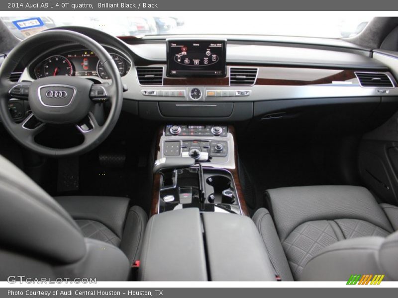 Brilliant Black / Black 2014 Audi A8 L 4.0T quattro