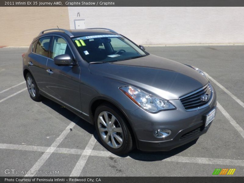 Graphite Shadow / Graphite 2011 Infiniti EX 35 Journey AWD