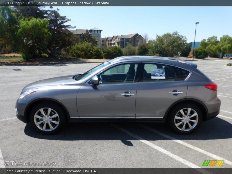 Graphite Shadow / Graphite 2011 Infiniti EX 35 Journey AWD
