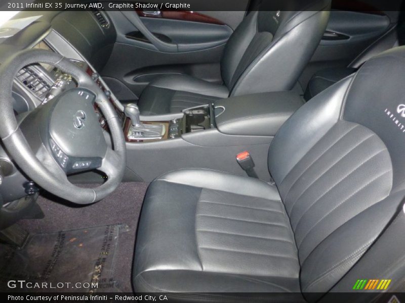Graphite Shadow / Graphite 2011 Infiniti EX 35 Journey AWD