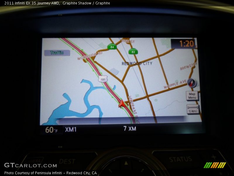 Graphite Shadow / Graphite 2011 Infiniti EX 35 Journey AWD