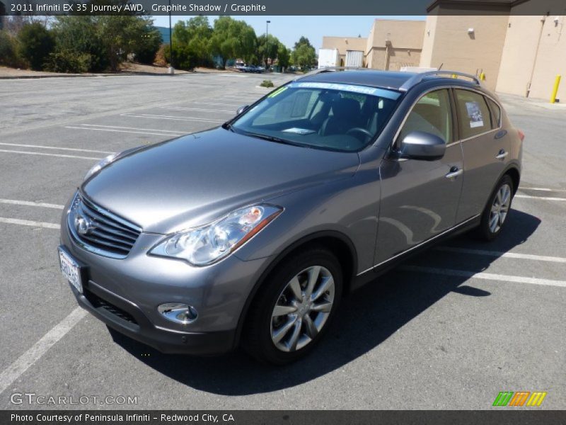 Graphite Shadow / Graphite 2011 Infiniti EX 35 Journey AWD