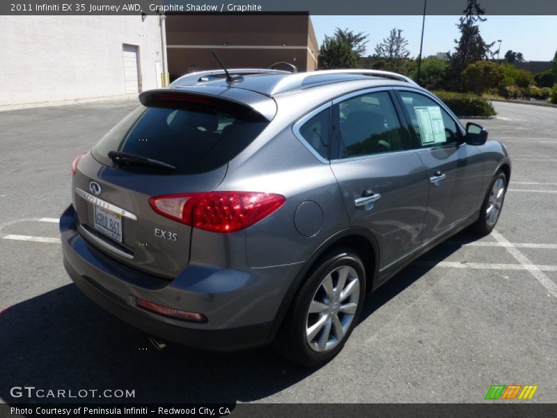 Graphite Shadow / Graphite 2011 Infiniti EX 35 Journey AWD