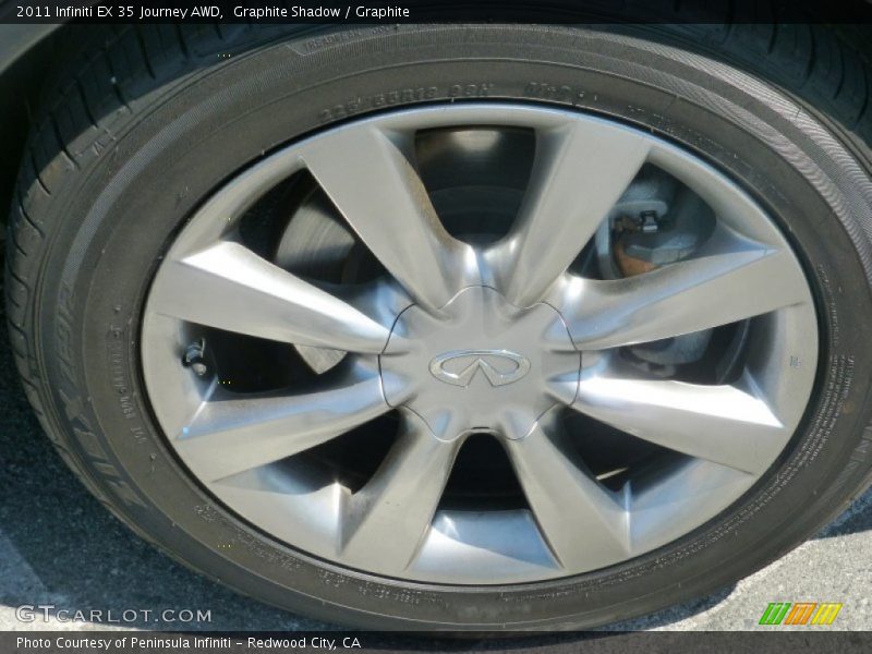 Graphite Shadow / Graphite 2011 Infiniti EX 35 Journey AWD
