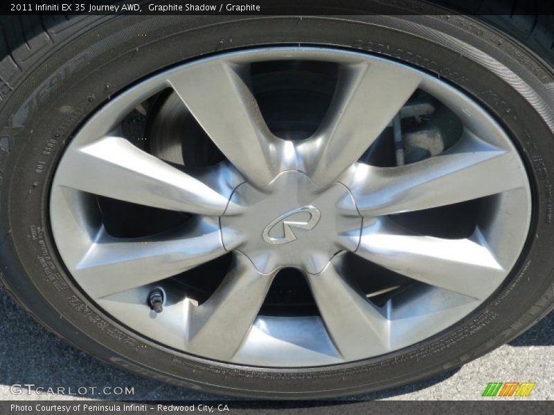 Graphite Shadow / Graphite 2011 Infiniti EX 35 Journey AWD