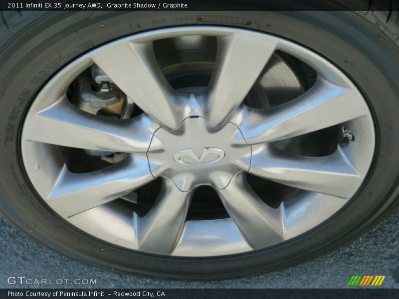 Graphite Shadow / Graphite 2011 Infiniti EX 35 Journey AWD