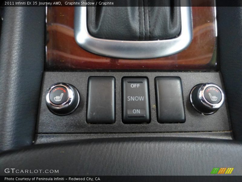 Graphite Shadow / Graphite 2011 Infiniti EX 35 Journey AWD