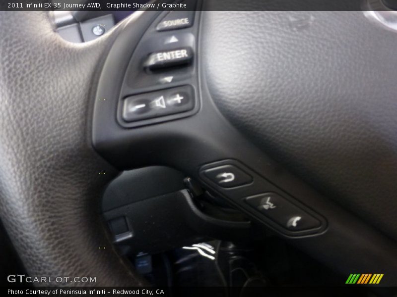 Graphite Shadow / Graphite 2011 Infiniti EX 35 Journey AWD