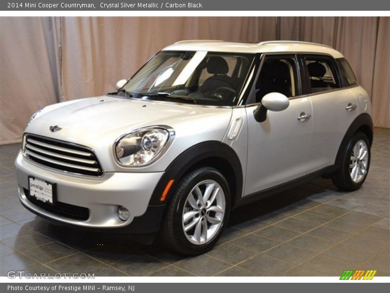 Crystal Silver Metallic / Carbon Black 2014 Mini Cooper Countryman