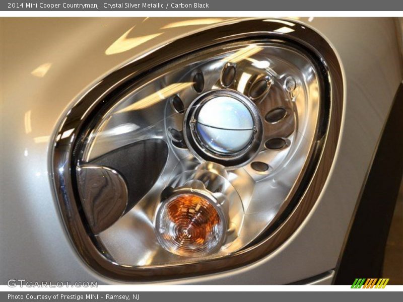 Crystal Silver Metallic / Carbon Black 2014 Mini Cooper Countryman