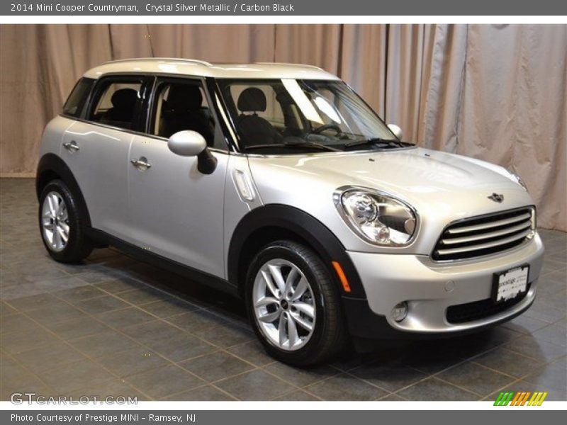 Crystal Silver Metallic / Carbon Black 2014 Mini Cooper Countryman