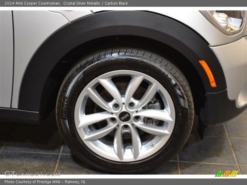 Crystal Silver Metallic / Carbon Black 2014 Mini Cooper Countryman