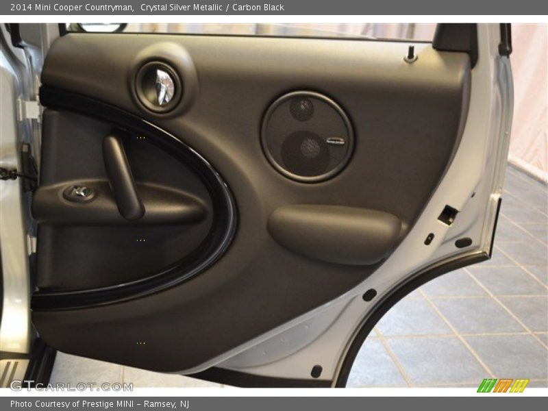 Crystal Silver Metallic / Carbon Black 2014 Mini Cooper Countryman