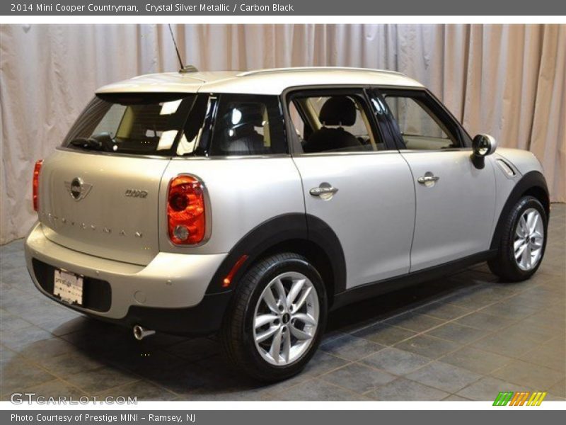 Crystal Silver Metallic / Carbon Black 2014 Mini Cooper Countryman