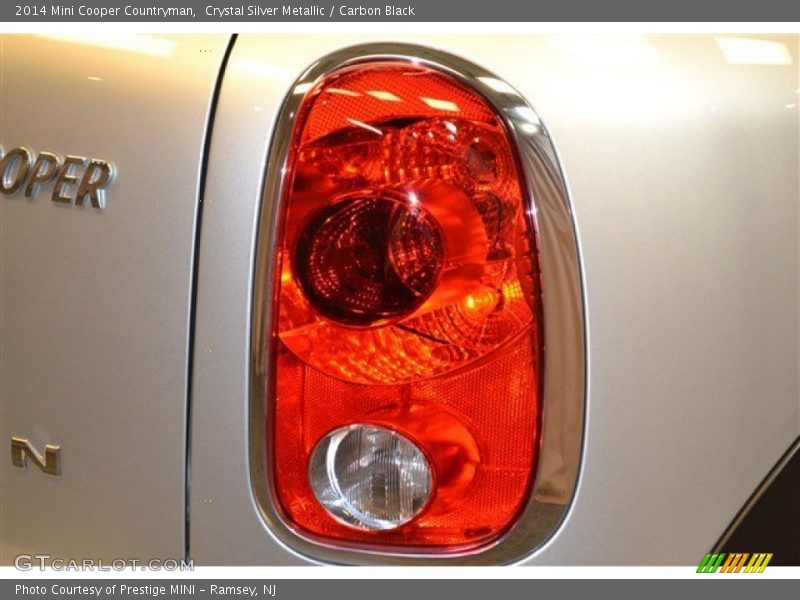Crystal Silver Metallic / Carbon Black 2014 Mini Cooper Countryman