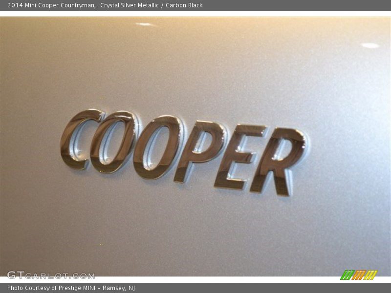 Crystal Silver Metallic / Carbon Black 2014 Mini Cooper Countryman