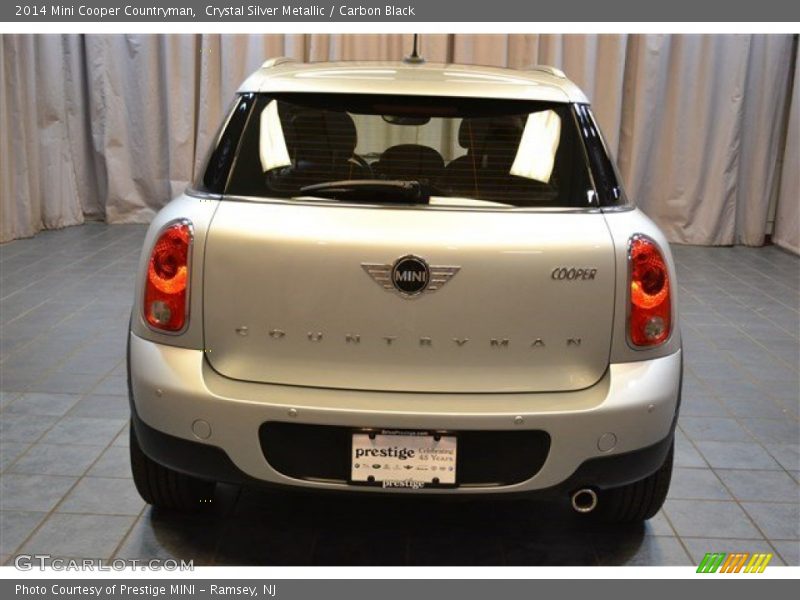 Crystal Silver Metallic / Carbon Black 2014 Mini Cooper Countryman