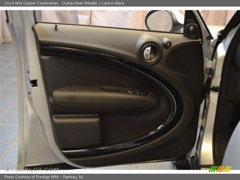 Crystal Silver Metallic / Carbon Black 2014 Mini Cooper Countryman