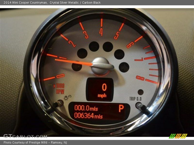 Crystal Silver Metallic / Carbon Black 2014 Mini Cooper Countryman
