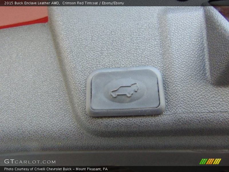 Crimson Red Tintcoat / Ebony/Ebony 2015 Buick Enclave Leather AWD