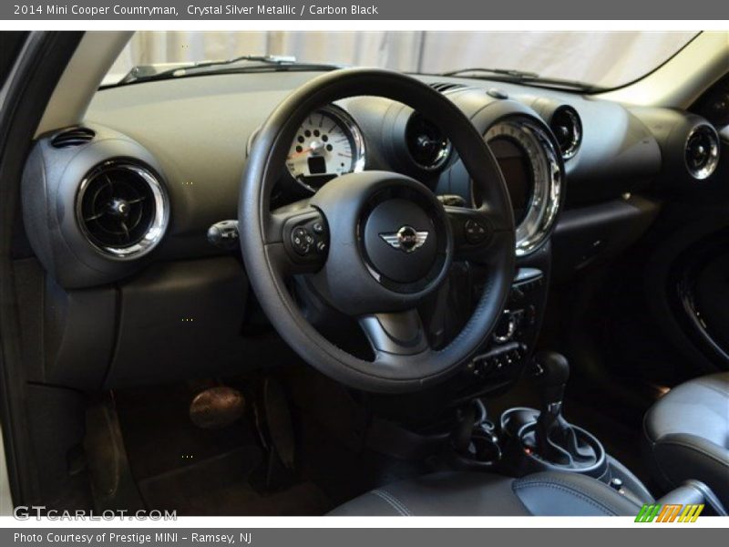 Crystal Silver Metallic / Carbon Black 2014 Mini Cooper Countryman
