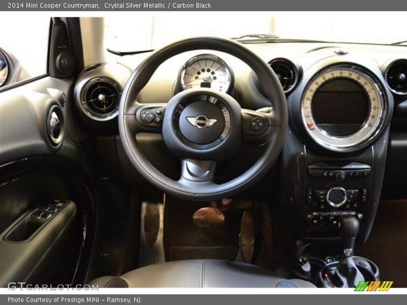 Crystal Silver Metallic / Carbon Black 2014 Mini Cooper Countryman