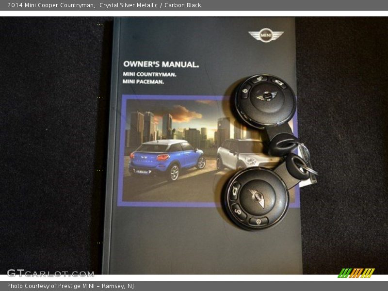 Crystal Silver Metallic / Carbon Black 2014 Mini Cooper Countryman
