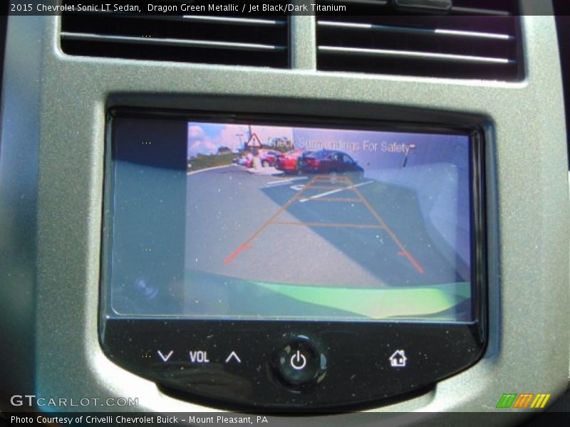 Dragon Green Metallic / Jet Black/Dark Titanium 2015 Chevrolet Sonic LT Sedan