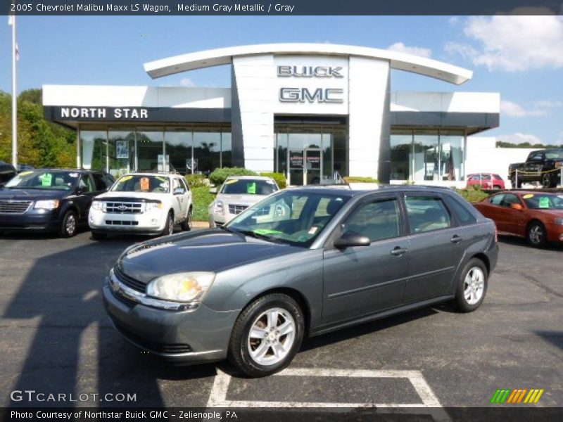 Medium Gray Metallic / Gray 2005 Chevrolet Malibu Maxx LS Wagon