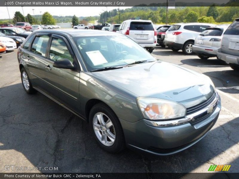 Medium Gray Metallic / Gray 2005 Chevrolet Malibu Maxx LS Wagon