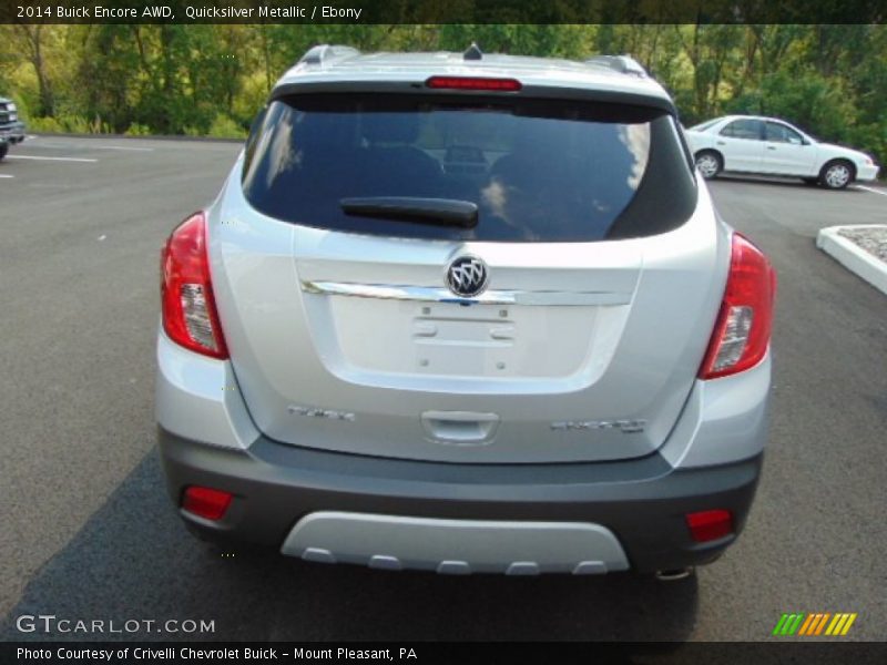Quicksilver Metallic / Ebony 2014 Buick Encore AWD