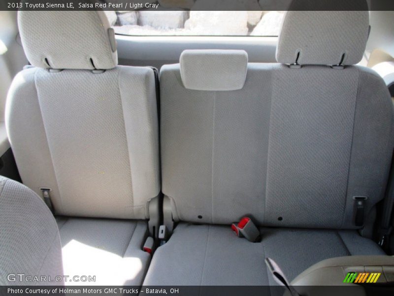 Salsa Red Pearl / Light Gray 2013 Toyota Sienna LE