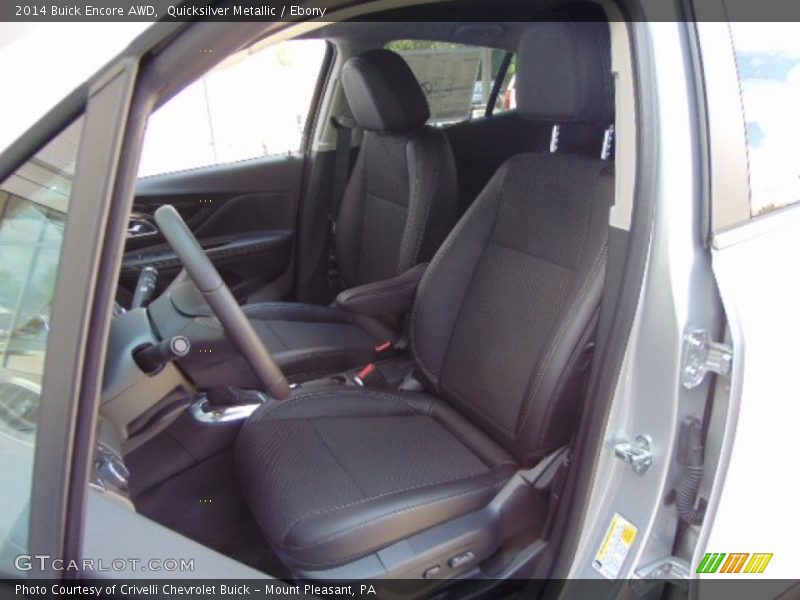 Quicksilver Metallic / Ebony 2014 Buick Encore AWD