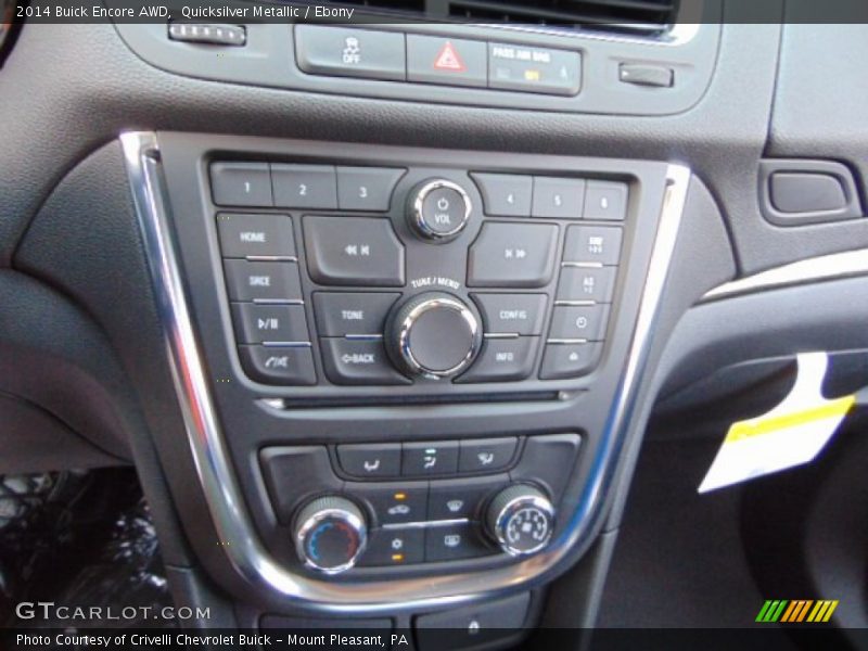 Quicksilver Metallic / Ebony 2014 Buick Encore AWD
